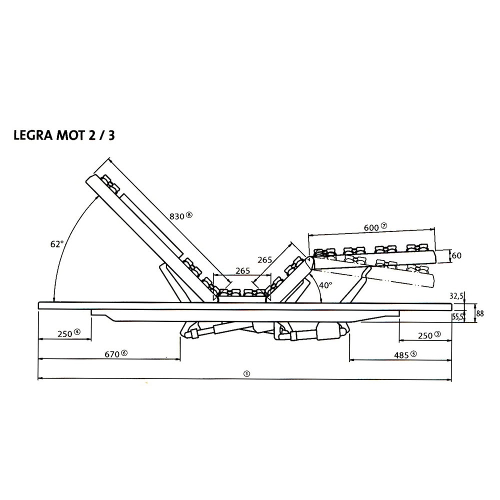 Legra Motorrahmen M3 - Ausstellungsmodell