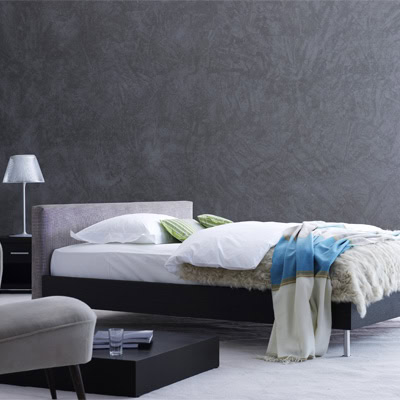 Polsterbett GALA 18 S-3B Buche Wenge mit Kopfteil CHANGE K111-80