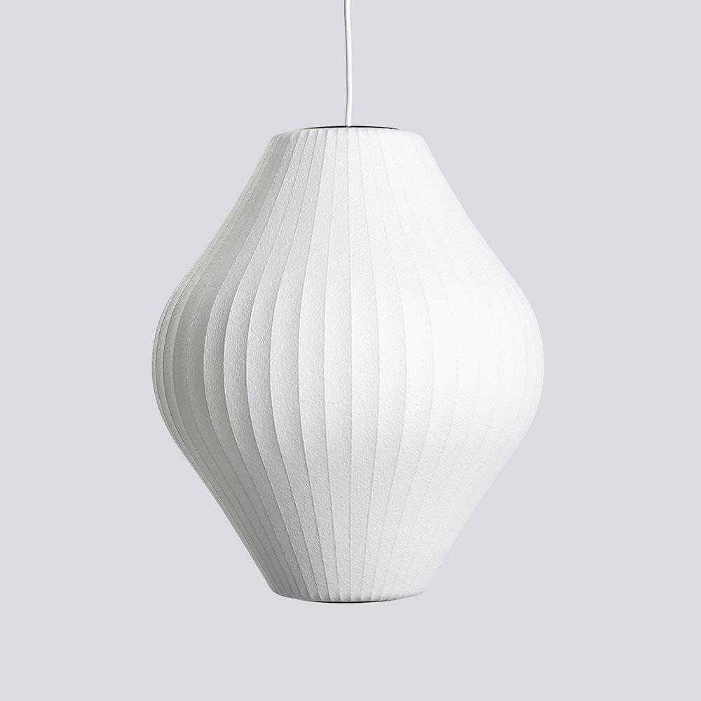 Hängeleuchte NELSON PEAR Bubble Pendant M (off white)