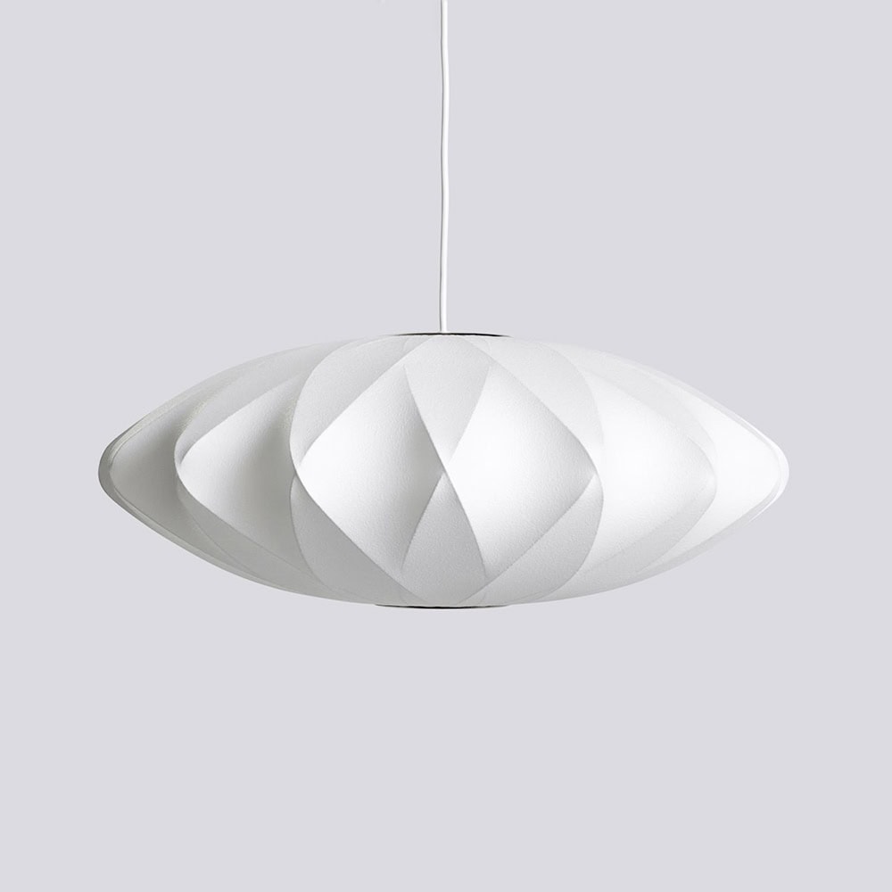 Hängeleuchte NELSON SAUCER CRISSCROSS Bubble Pendant M (off white)
