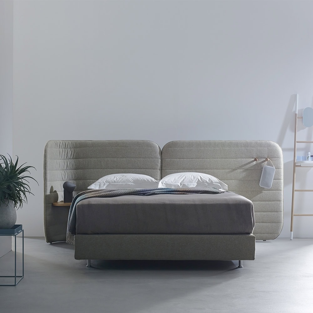 PureBeds CALM 1 - Original Boxspring System - Stoff Clara