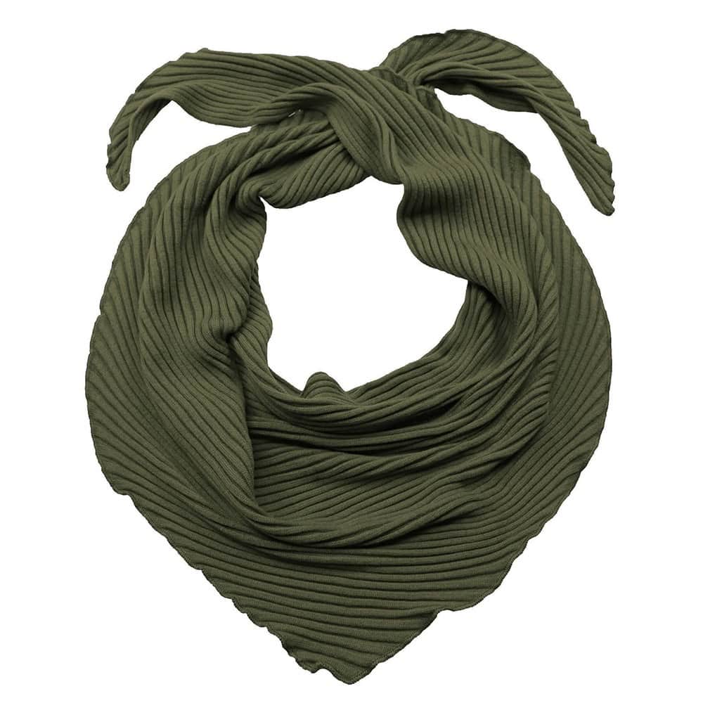 Schurwolle Schal Plissee DREIECK