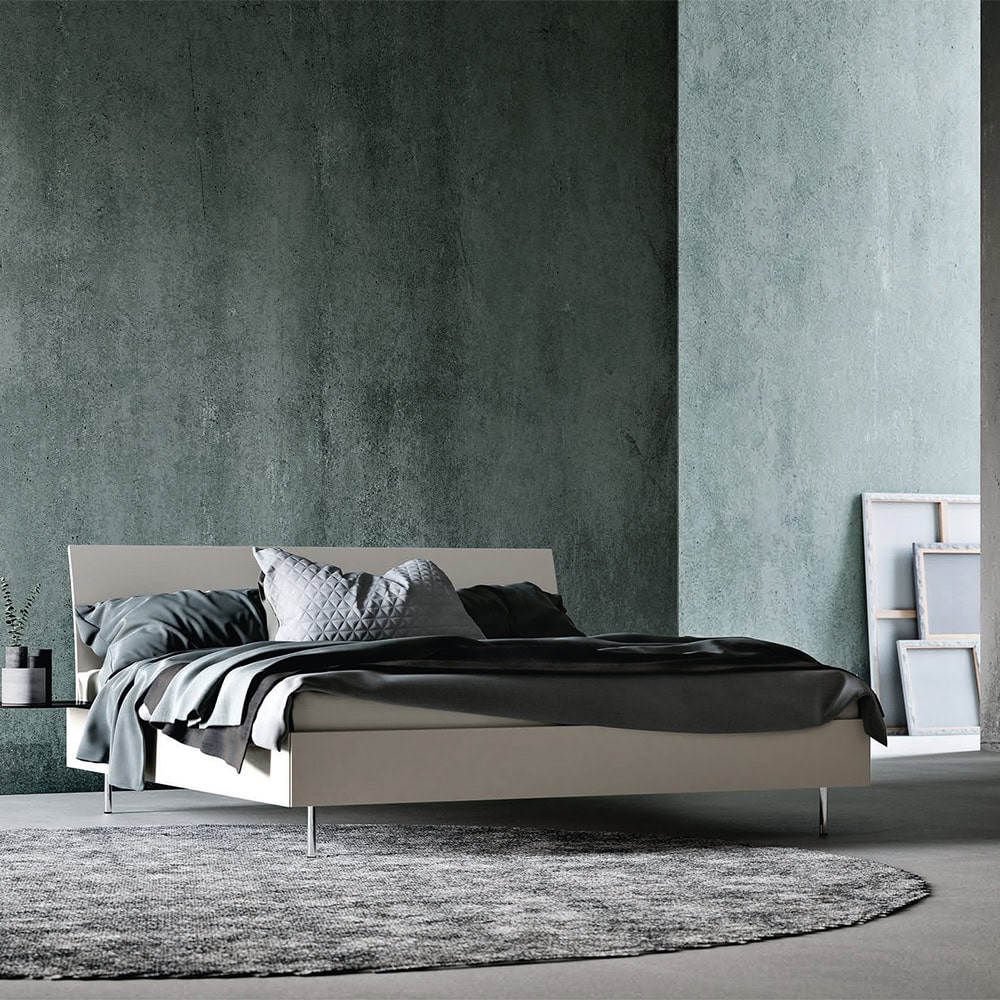 IZZY - das Schwebebett | mit gewölbtem Kopfteil