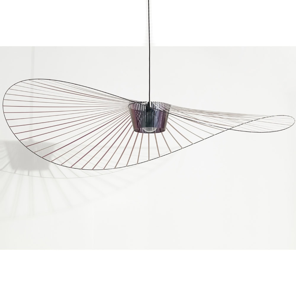 Hängelampe VERTIGO grande Black iridescent (200 cm)