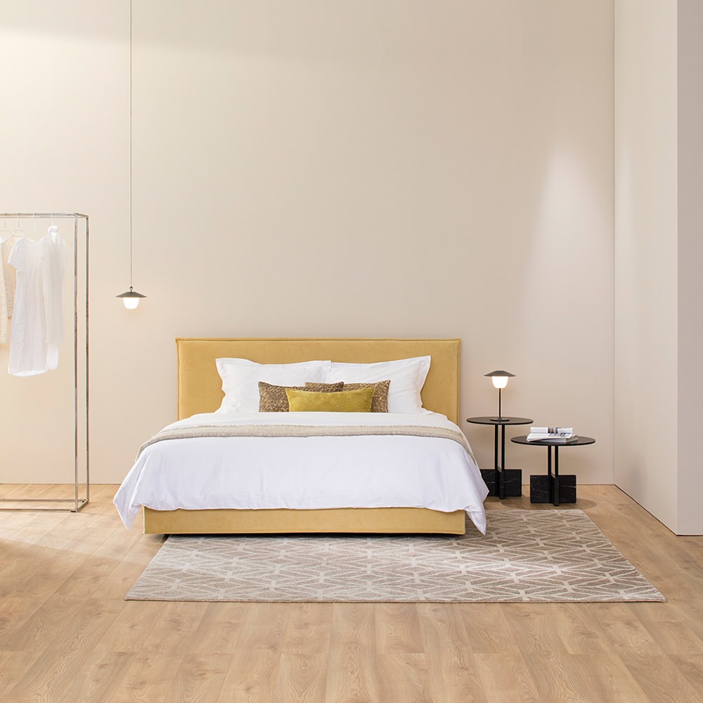 Polsterbett GALA 28 S-3B mit Kopfteil MIND K24