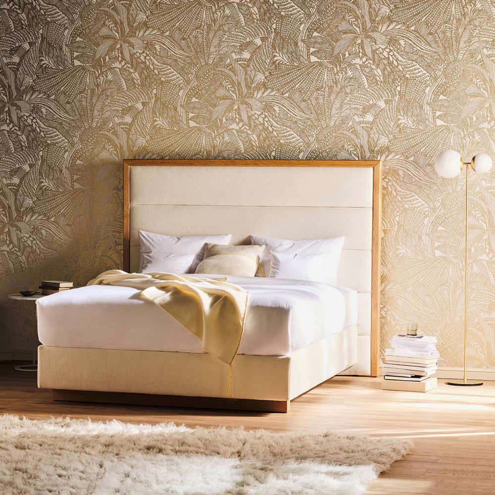 ORIGINS Polsterbett LINE K150-F (Rahmen Basis 25-0) 