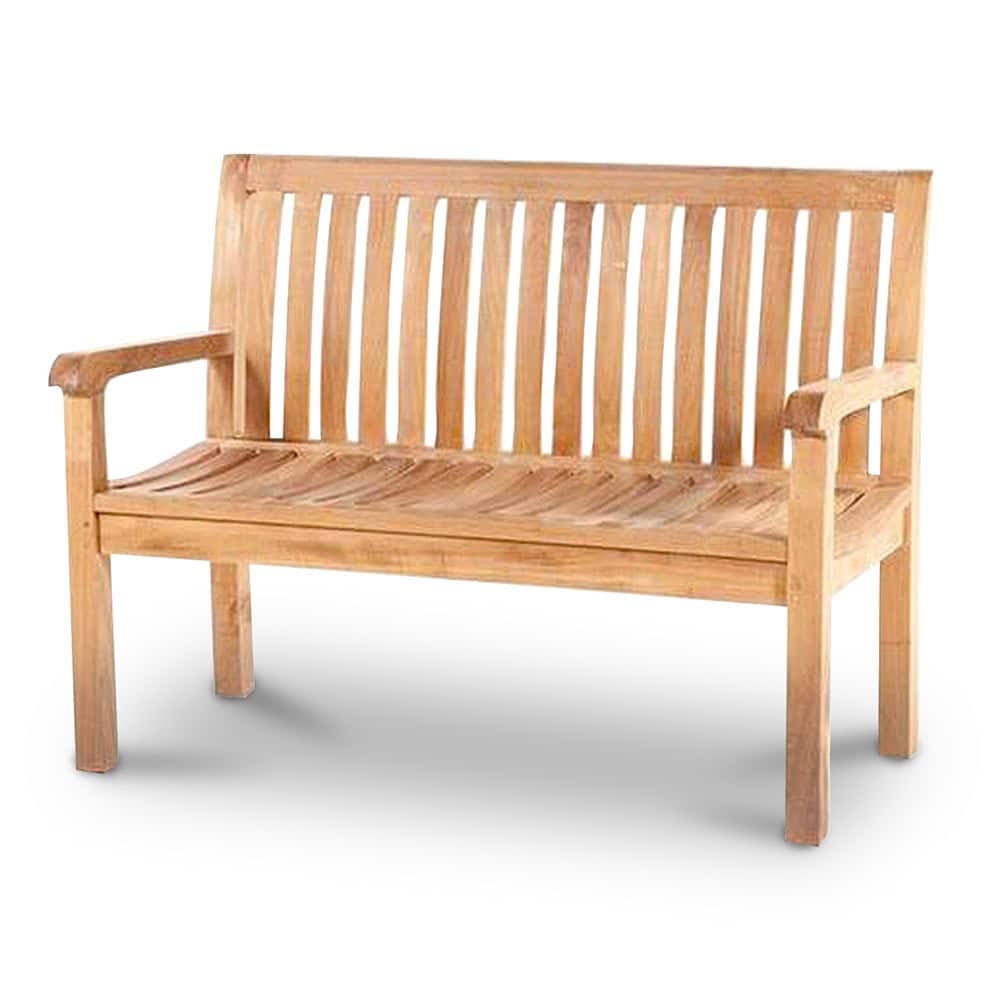 TEAK Outdoor Holzbank COMFORT