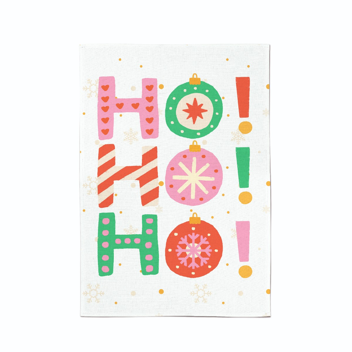 Geschirrtuch Winterzeit 'Ho!Ho!Ho!'