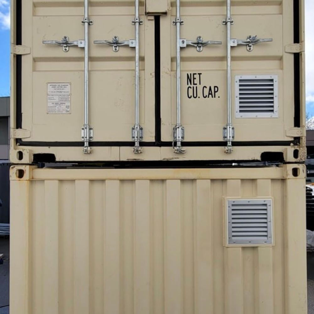 Ventilation Package (Installed) - Mr Container