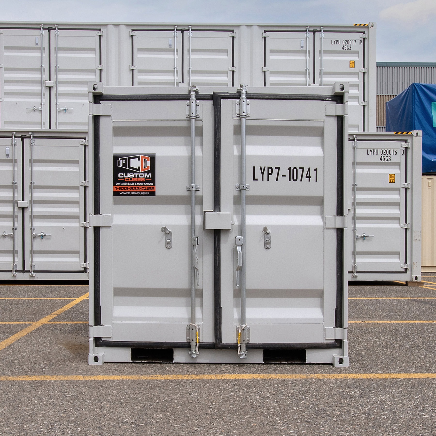 7′ “MINI CUBE” Shipping Container - Mr Container