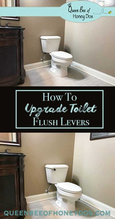 How to Upgrade Toilet Flush Levers - DIY - Bathrooms - Home Decor