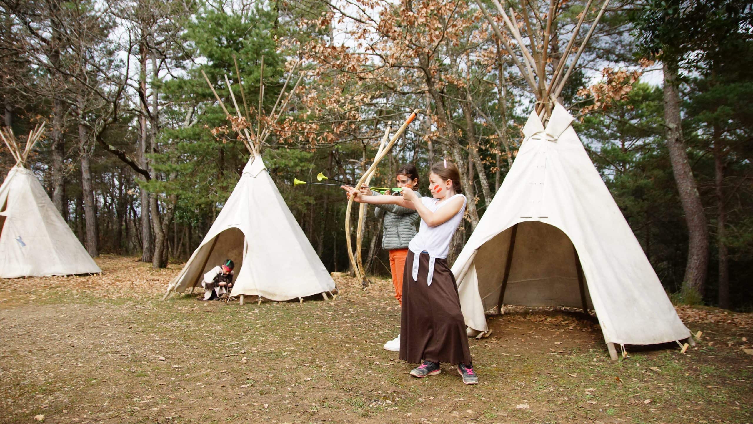 tir a l'arc a la colos