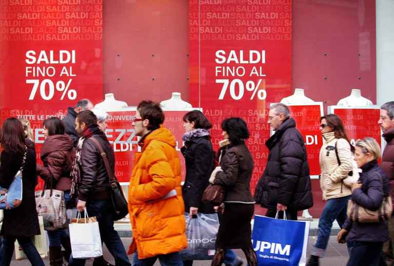 SALDI NEGOZI Roma