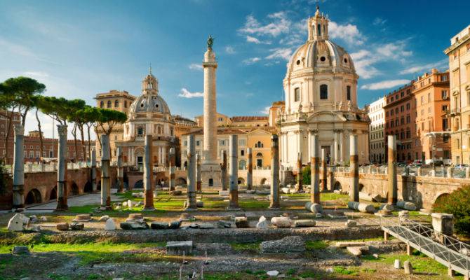 area archeologica fori imperiali roma