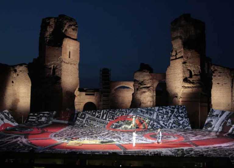 TERME DI CARACALLA caracalla 2020 annulata