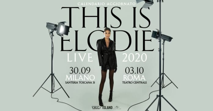 ELODIE live: la nuova data del concerto a Roma
