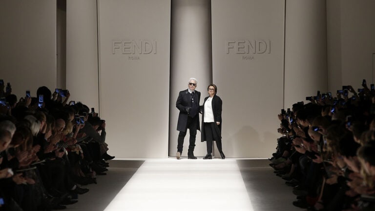 Fendi e Lagerfeld, il processo creativo della moda alla GNAMC Fendi e Lagerfeld, il processo creativo della moda alla GNAMC