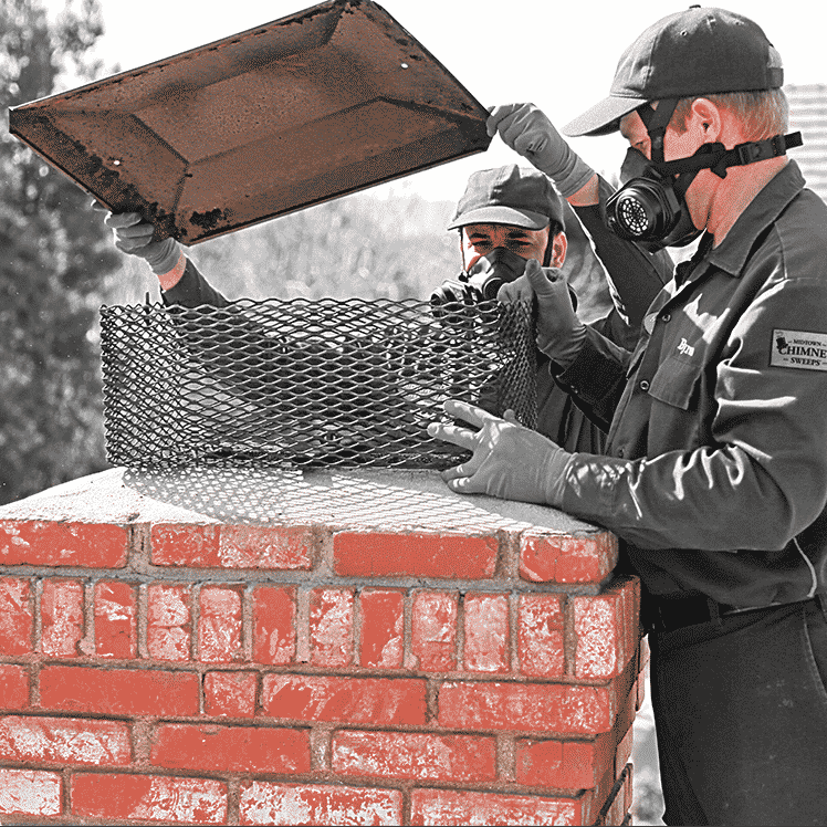 Chimney Sweep Lakeshore Inspects a Chimney Cap Chimney Sweep Lakeshore Inspects a Chimney Cap