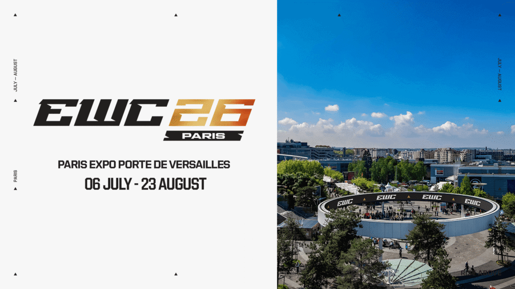 Esports World Cup 2026 valtaa Pariisin seitsemäksi viikoksi