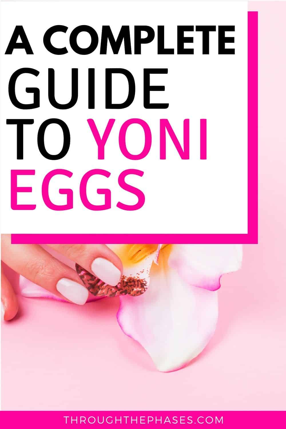 yoni egg guide | how to insert a yoni egg