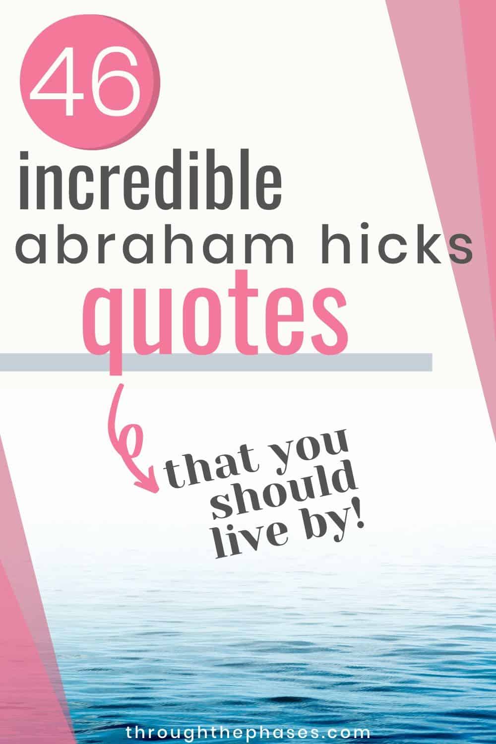 abraham hicks quotes