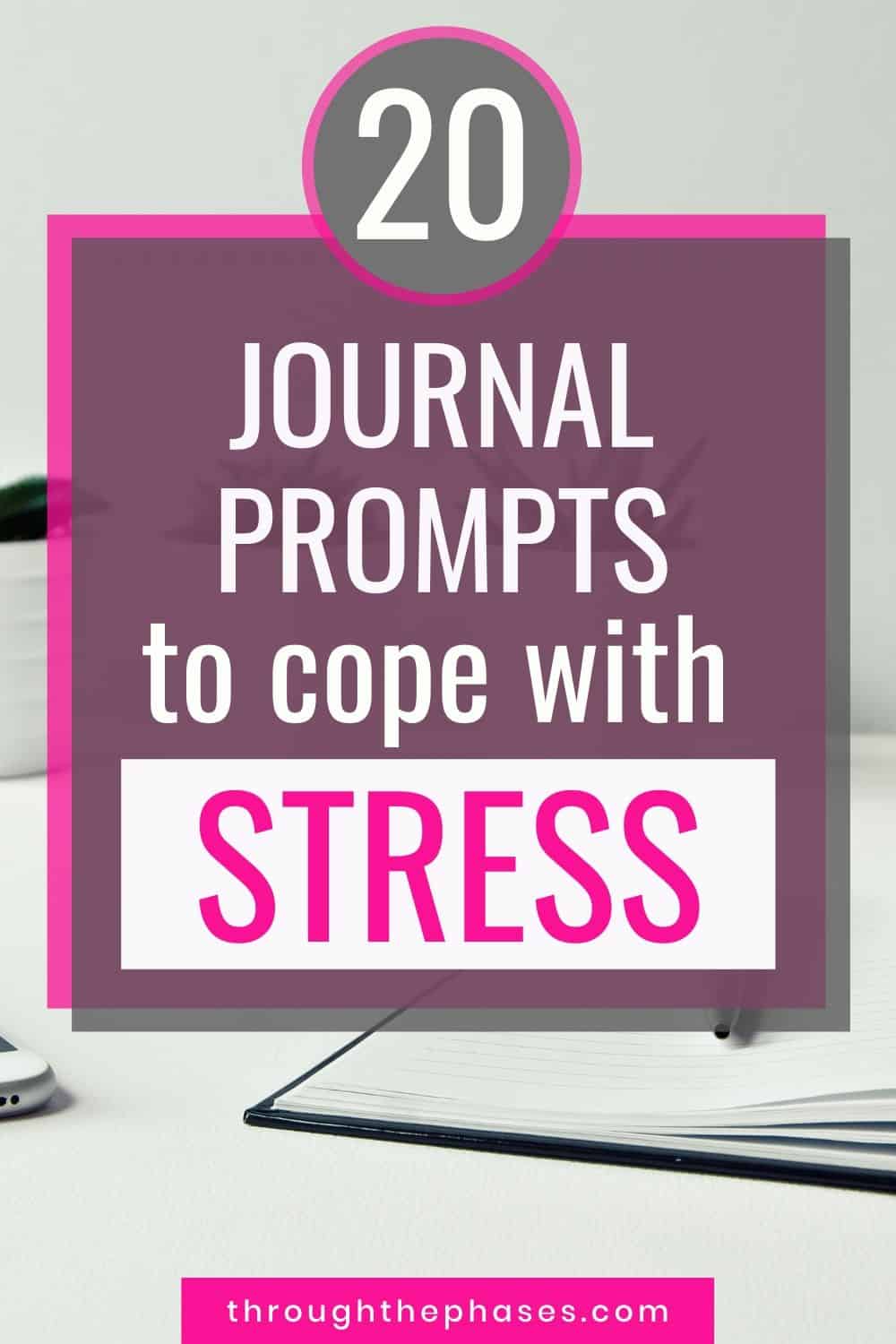 journal prompts for stress relief