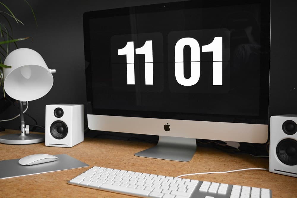 111 repeating numbers on computer clock
