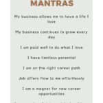 job manifestation mantras