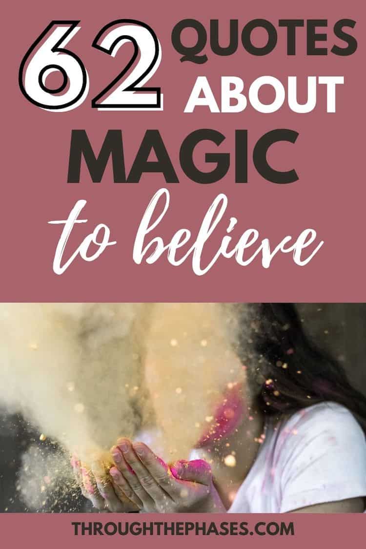 quotes about magic to believe