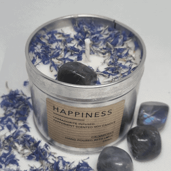 best crystal candles for happiness