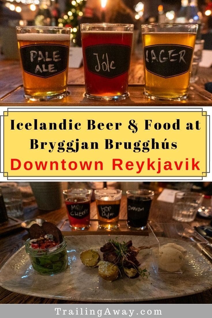 Trying Icelandic Beer & Food at the Bryggjan Brugghús in Reykjavik