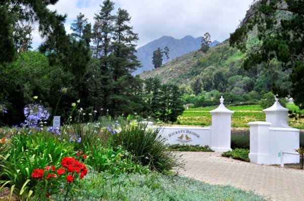 Franschhoek Valley Walk, Rickety Bridge Wine Estate