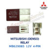 รีเลย์ มิตซูบิชิ MITSUBISHI RELAY POWER MB629085 12V 4-PIN (DENSO)