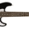 Fender Squier Mini Stratocaster v2 Black Electric Guitar Side