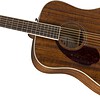 Fender PM-1 LH All Solid Mahogany Acoustic Guitar With Hardshell Case Body