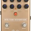 Fender MTG Tube Distortion Pedal Controls