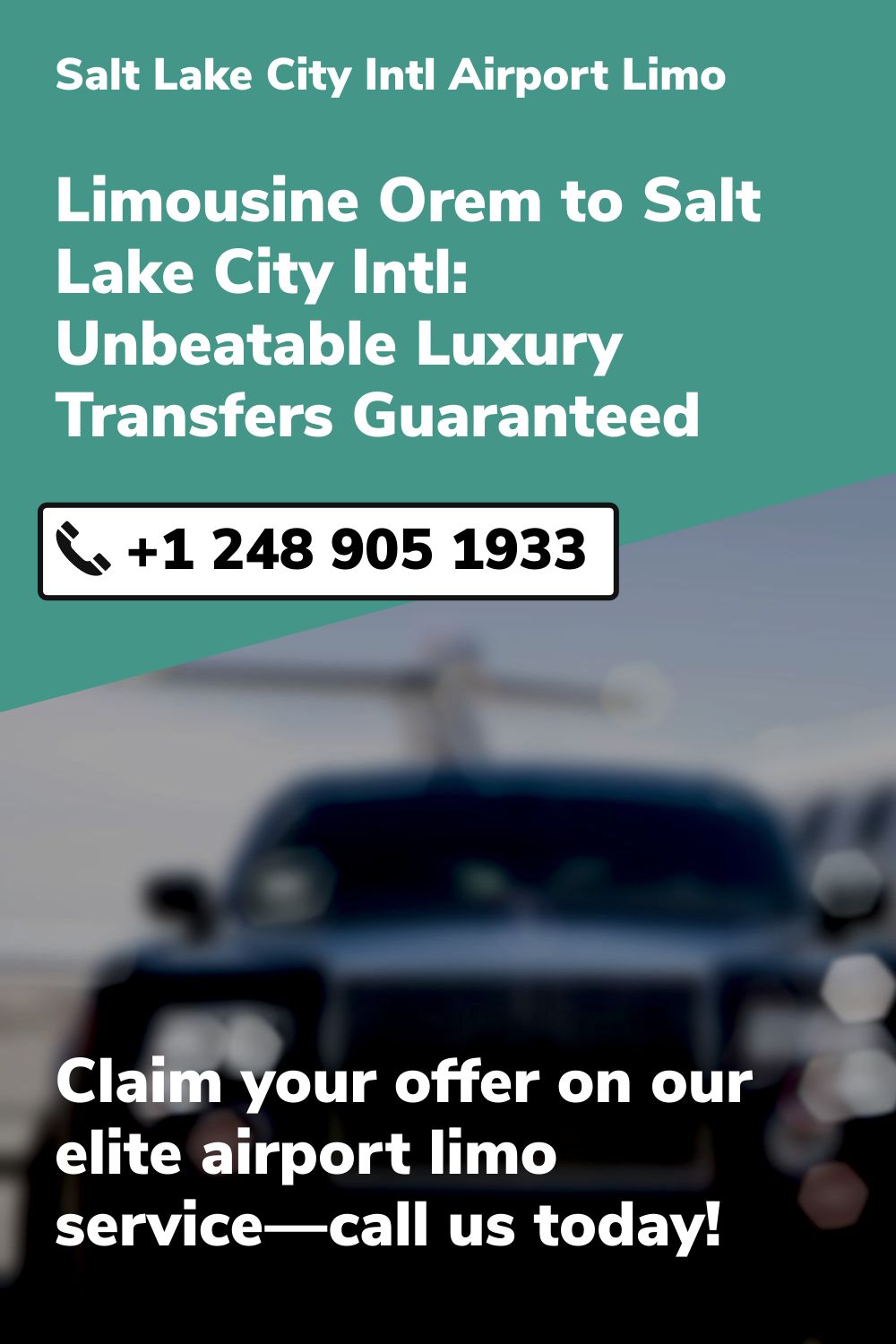 Salt Lake City Intl Airport Limo