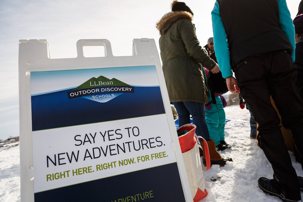 LL Bean Outdoor Discovery School WinterKids Sponsor Feature