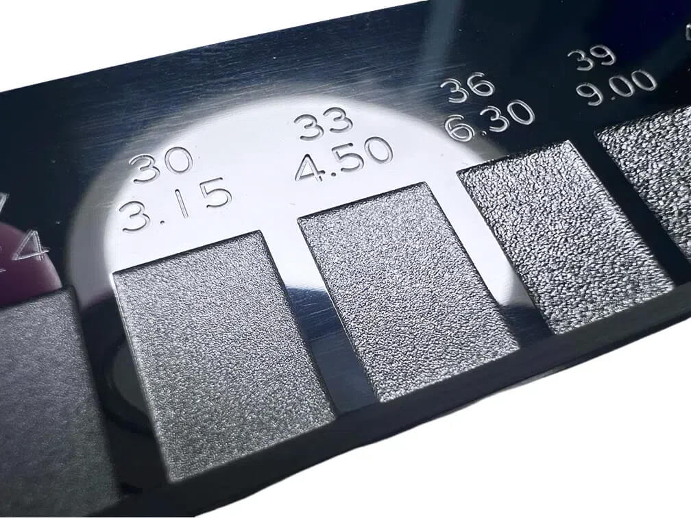 Makino VDI 3400 Texture Plate_VDI 30 to VDI 39