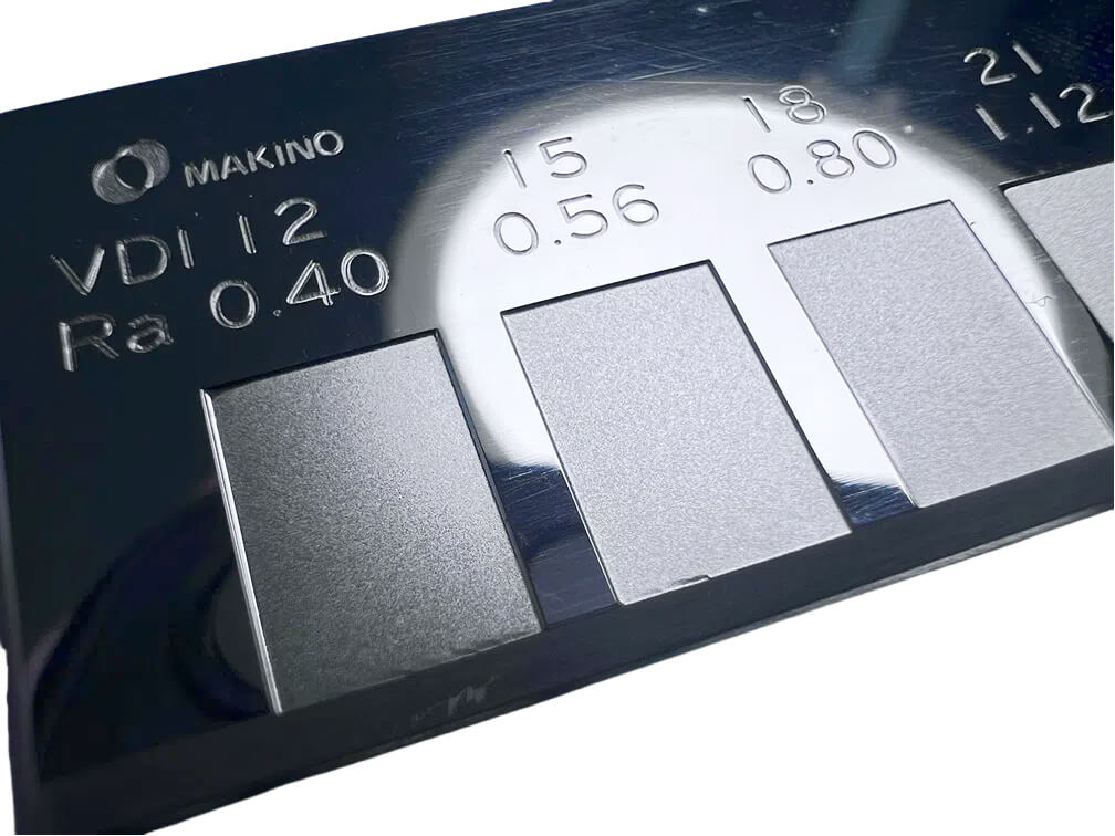 Makino VDI 3400 Texture Plate_VDI12 to VDI 18