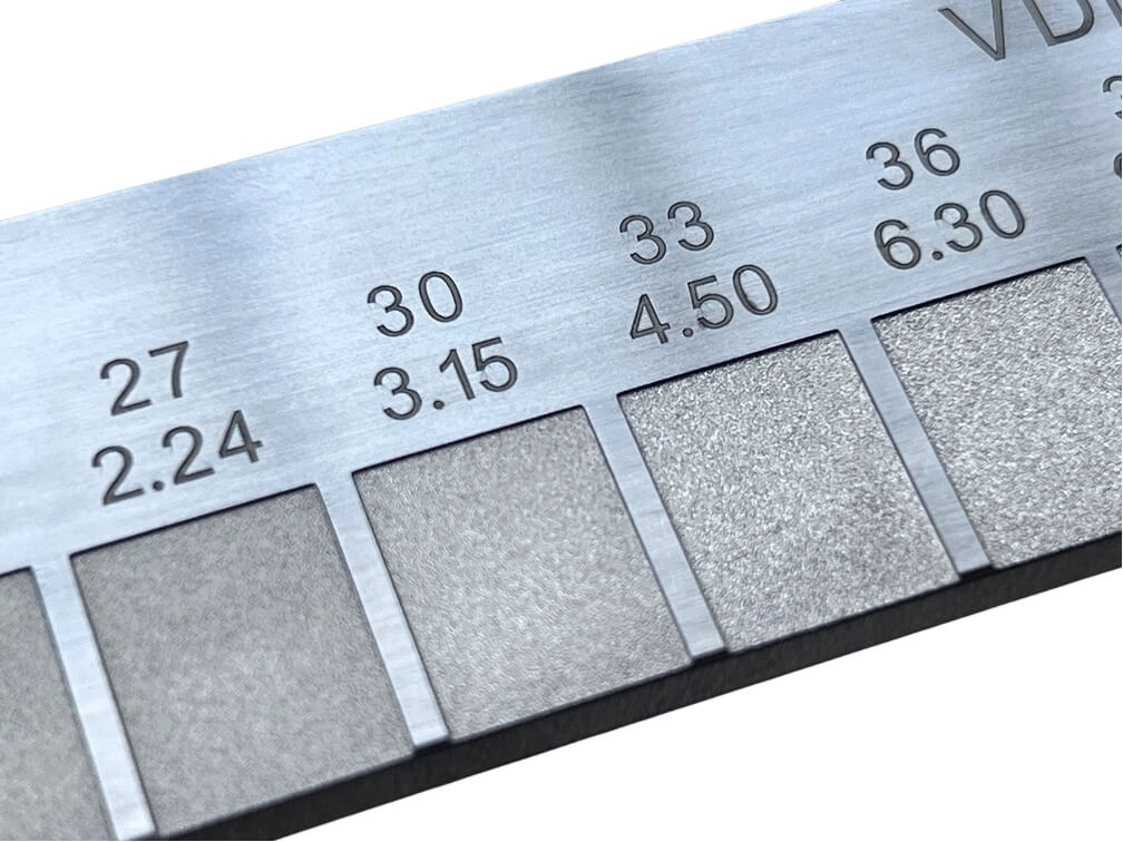 Sodick VDI 3400 Ref Steel Plate_VDI 27 to 36