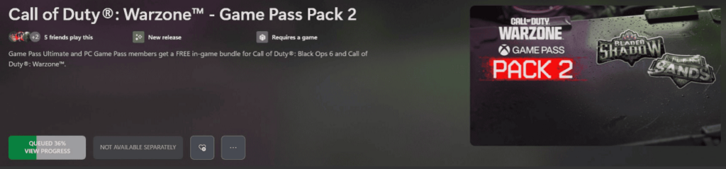 Call of Duty: Warzone - PlayStation Plus Pack 2 in the Xbox Store 