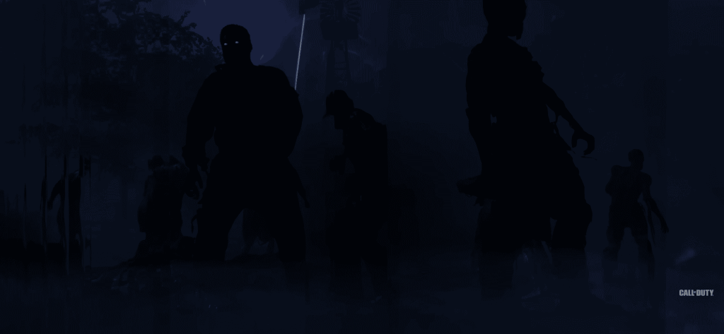 Screenshot of Zombies in the Dark Aether in Black Ops 7 Zombies.