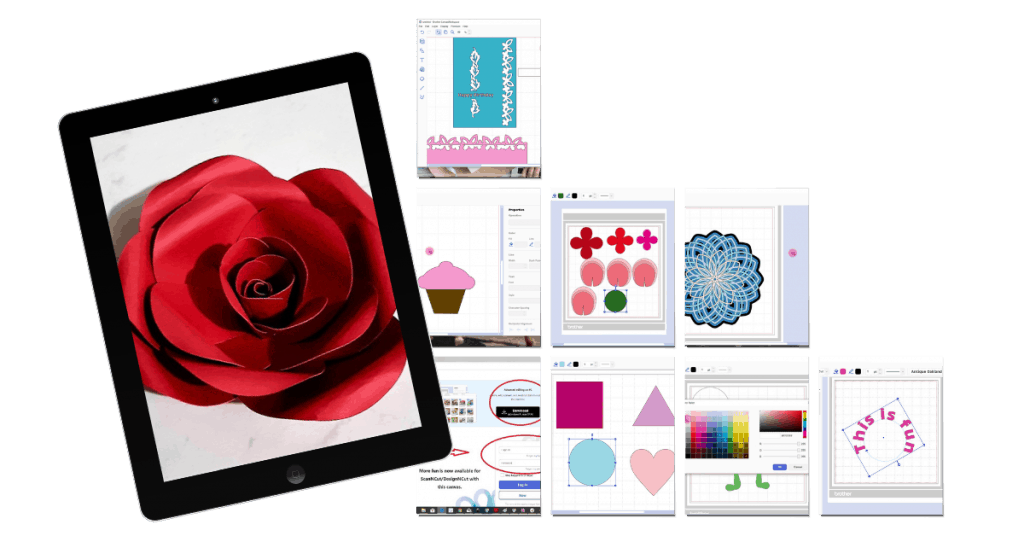 Sales pages pictures for Get Started With Canvas Workspace