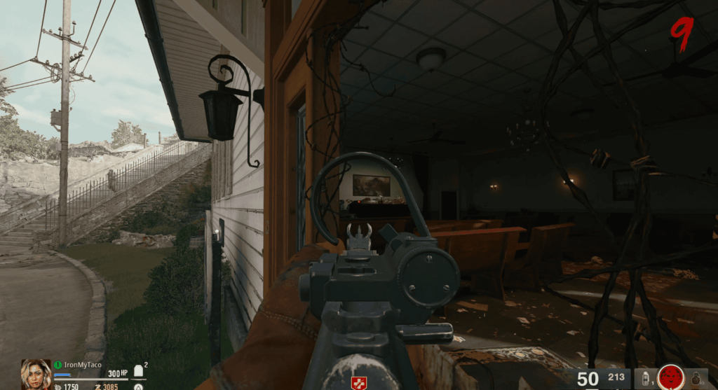 Black Ops 6 Zombies Liberty Falls Side Easter Egg Mr Peeks Shoes on Coffin in Funeral Home