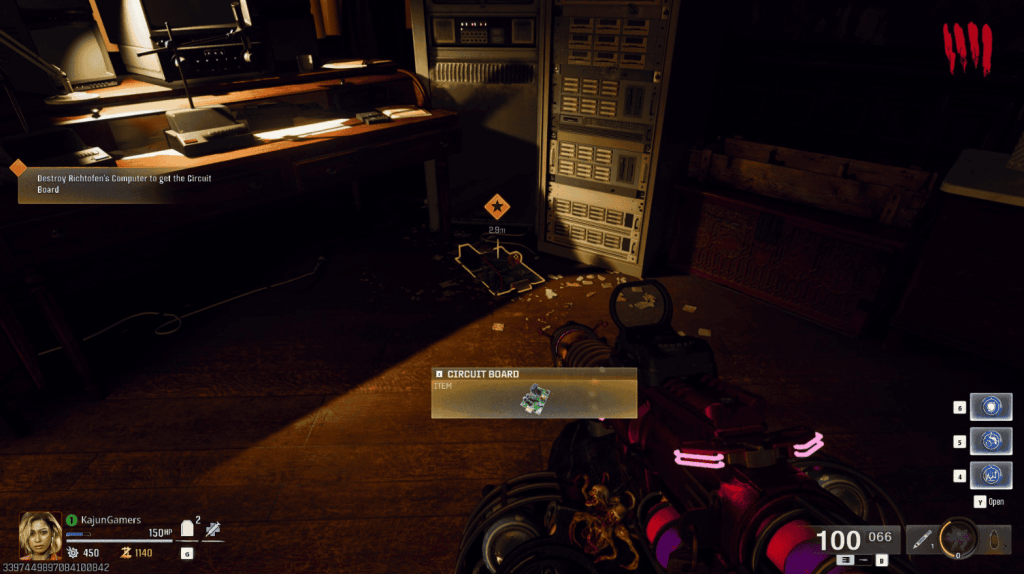 Screenshot of the Circuit Board.