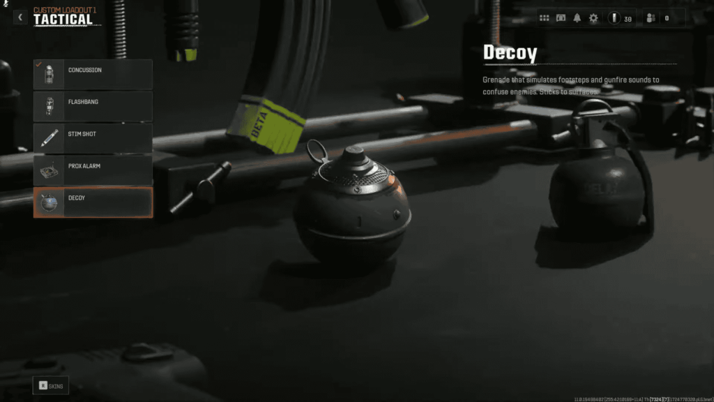Black Ops 6 All Loadouts Menu Tactical Items