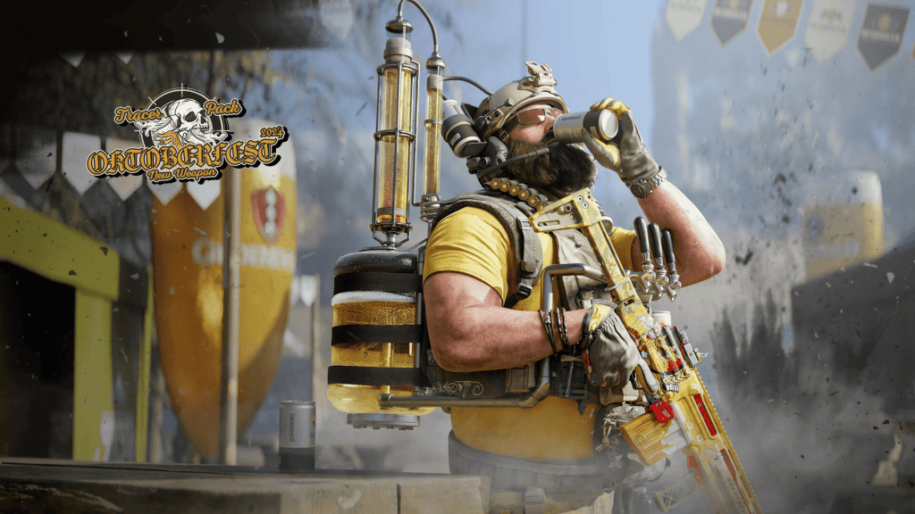 Modern Warfare 3 Bundle Artwork Billboard for Tracer Pack: Oktoberfest 2024 (New Weapon)