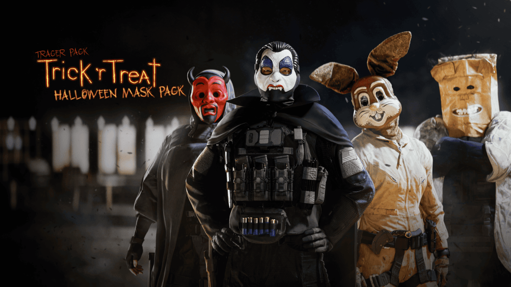 Modern Warfare 3 Bundle Artwork Billboard for the Tracer Pack: Trick 'R Treat - Halloween Mask Pack