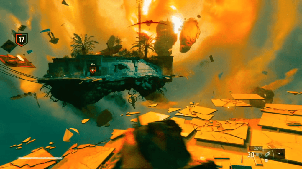 Black Ops 6 Screenshot of Separation Anxiety Parkour Course